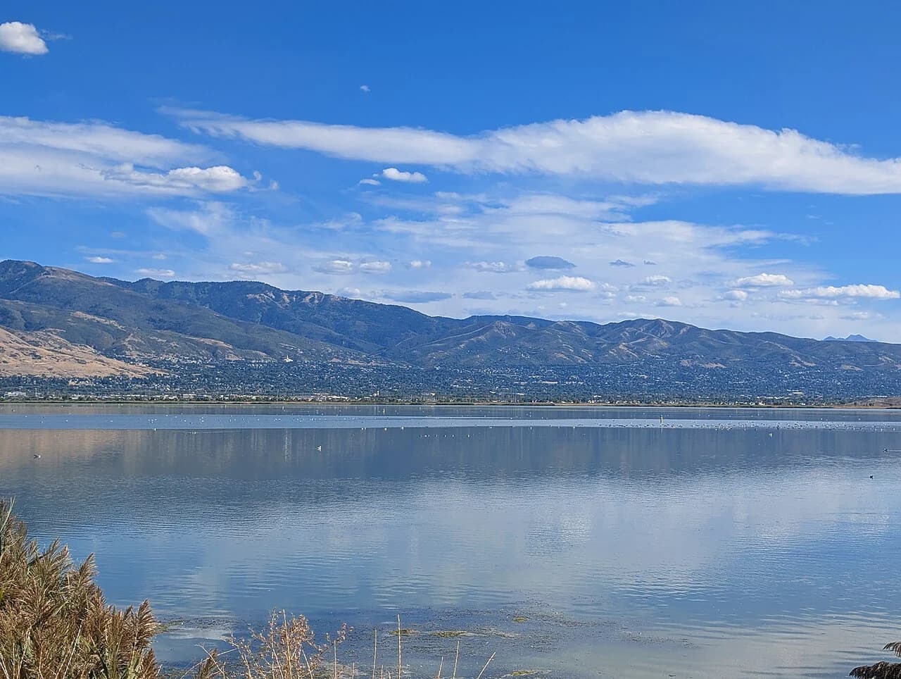 Bountiful viewed from Farmington Bay