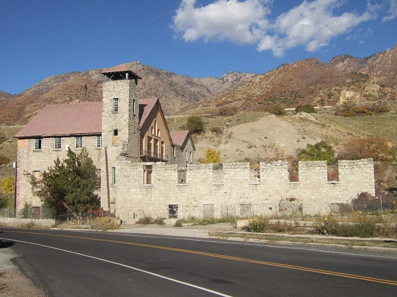 The historic Cottonwood Paper Mill